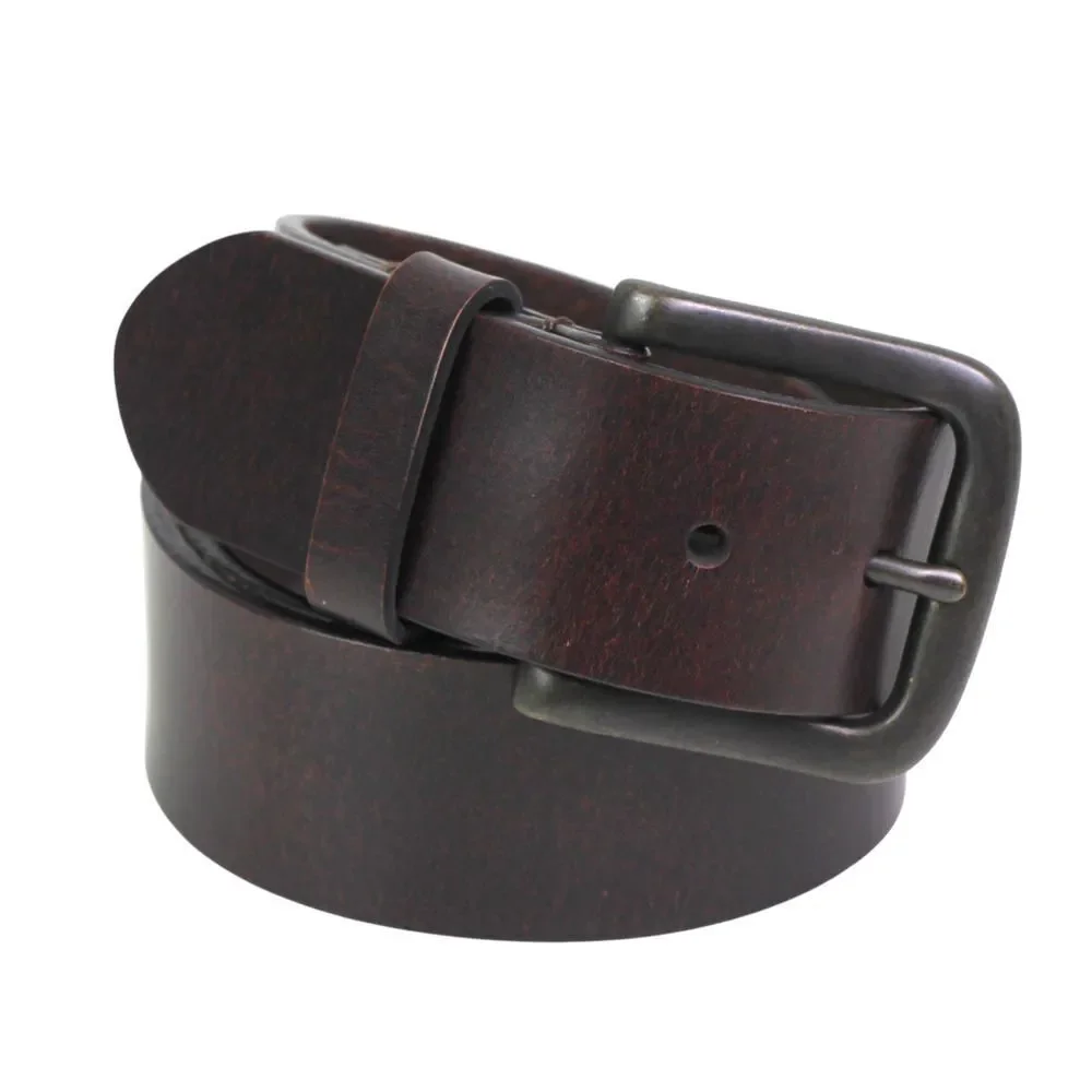 Levi's DARK BROWN GENUINE LEATHER 1 3/8